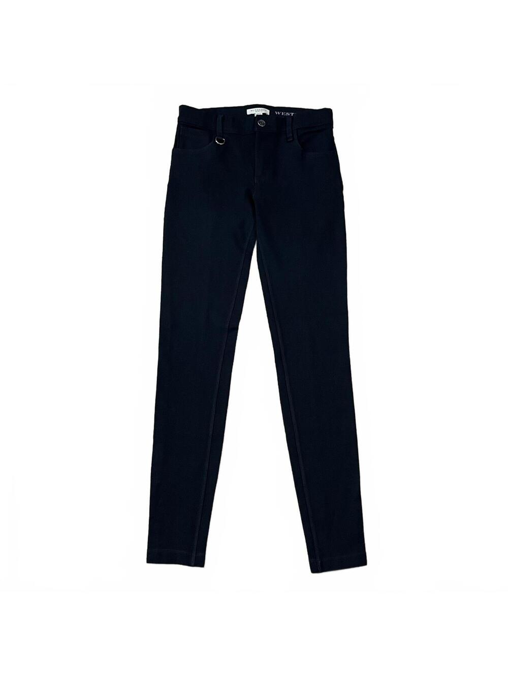 Burberry Brit Womens Westbourne Skinny Ankle Pants Black Size Medium